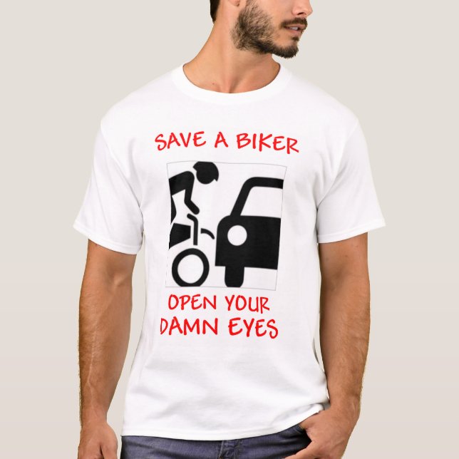 Save a biker T-Shirt (Front)