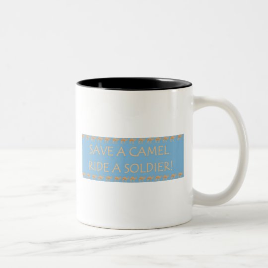 Save A Camel 2 Two-Tone Coffee Mug