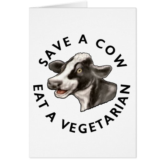 Save A Cow Cards (Front)
