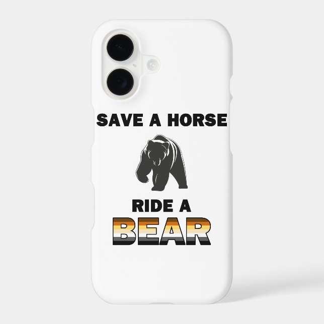 Save A Horse Iphone Case (Back)