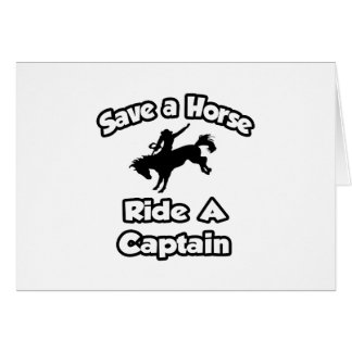 Save a Horse, Ride a Captain Cards