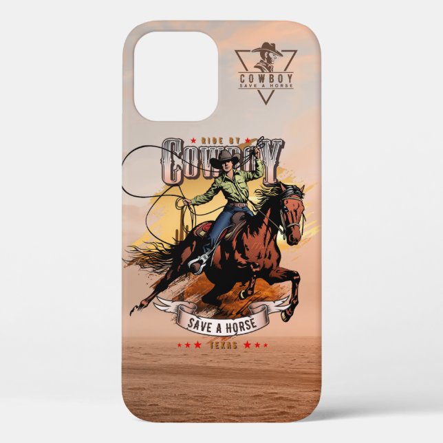 Save A Horse; Ride A Cowboy |  Case-Mate iPhone Case (Back)