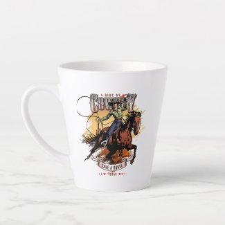 Save A Horse; Ride A Cowboy | Latte Mug