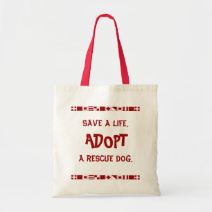 Save a life tote bag
