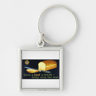 Save a Loaf a Week ~ help Win the War Keychain