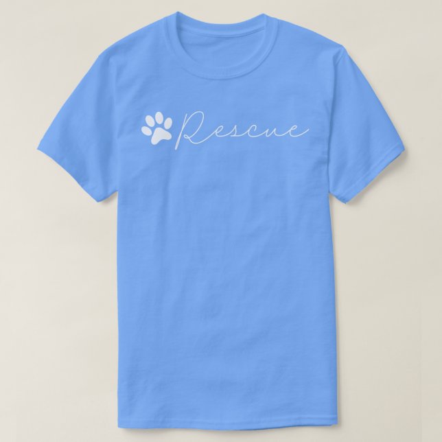 Save a pet and adopt today T-Shirt (Design Front)