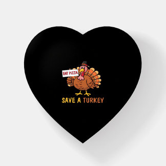 Save A Turkey Eat Pizza Funny Thanksgiving Classic Paperweight