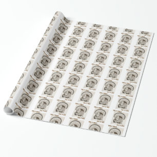 "Save A Turkey Kill A Tofu" Vegan Wrapping Paper