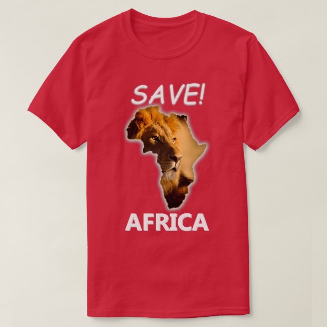 Save Africa T-Shirt (Design Front)
