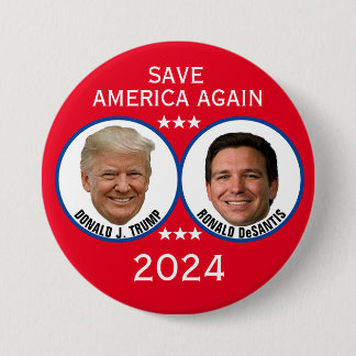 Save America Again 2024 Button