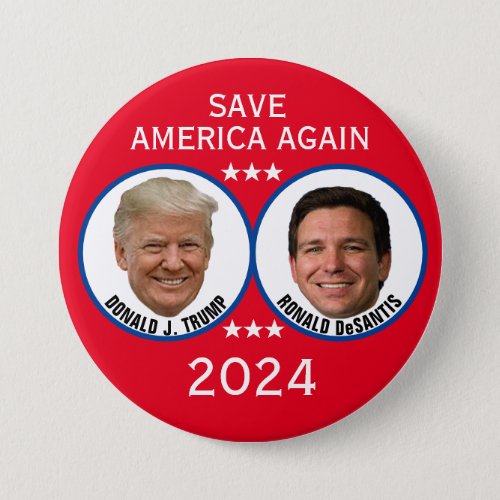 Save America Again 2024 Button