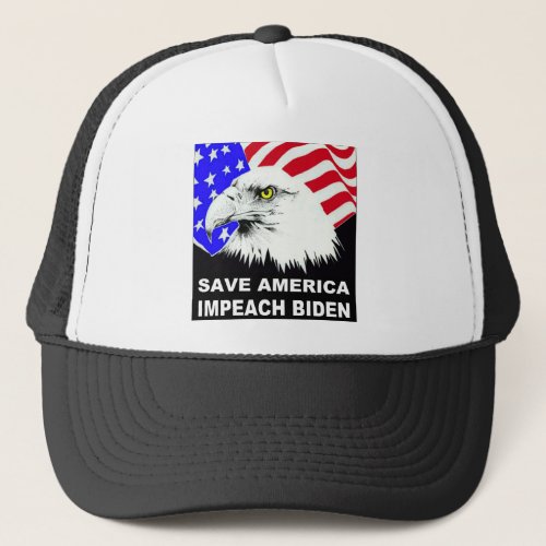 Save America Impeach Biden Trucker Hat