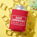 Save America Trump 2024 Can Cooler