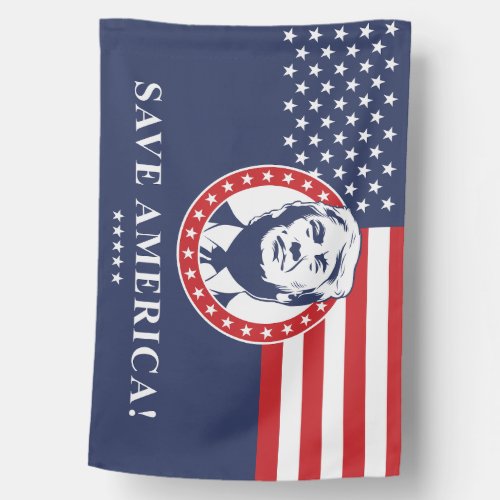 Save America Trump 2024 House Flag