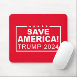 Save America Trump 2024 Mouse Pad