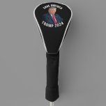 Save America Trump 2024 President Donald J. Trump Golf Head Cover