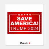 Save America Trump 2024  Sticker (Sheet)