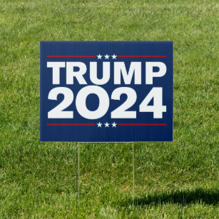 Save America Trump 2024 Yard Sign