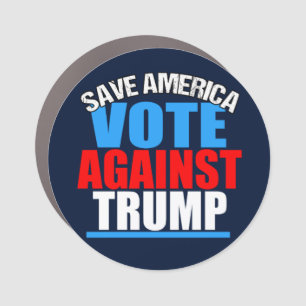 Save America Vote Against Trump Car Magnet