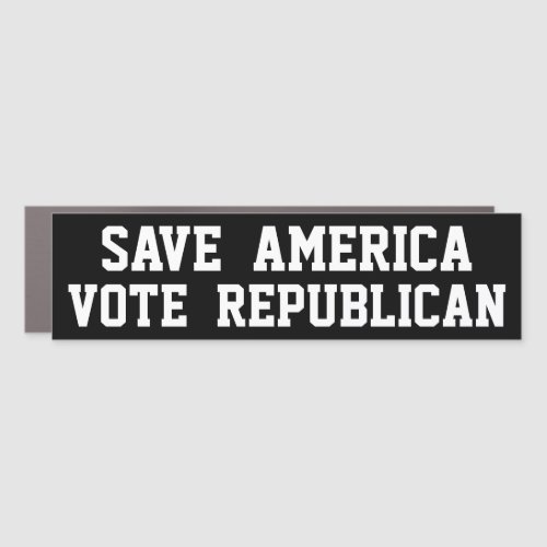 Save America Vote Republican Car Magnet