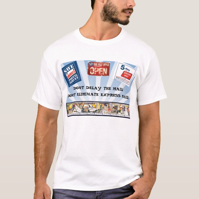 Save America's 5 day mail T-Shirt (Front)