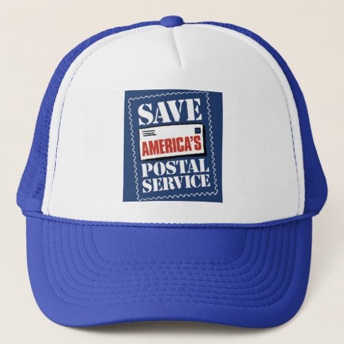 Save Americas Postal Service Trucker Hat