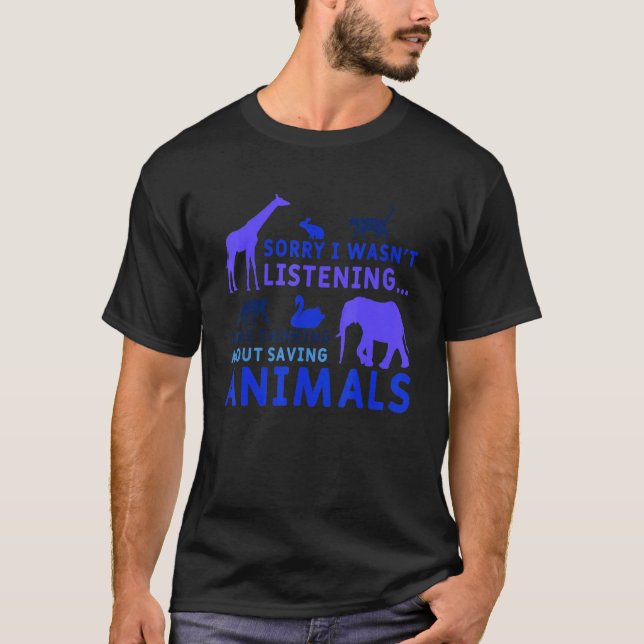 Save Animals Rescue Cats And Dogs Animal Welfare T-Shirt (Front)
