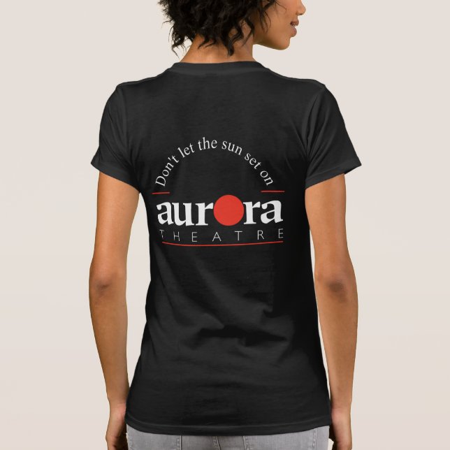 Save Aurora Theater T-Shirt (Back)
