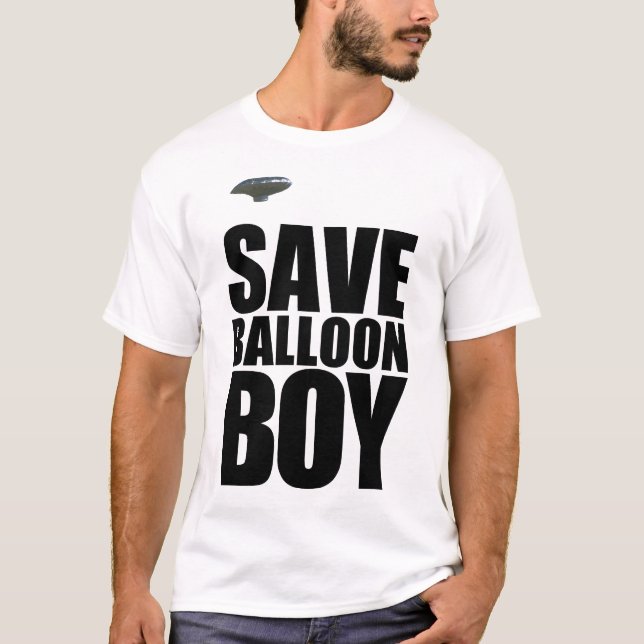 SAVE BALLOON BOY T-Shirt (Front)