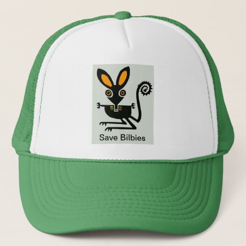 Save BILBIES _ Endangered animal _ Aussie wildlife Trucker Hat