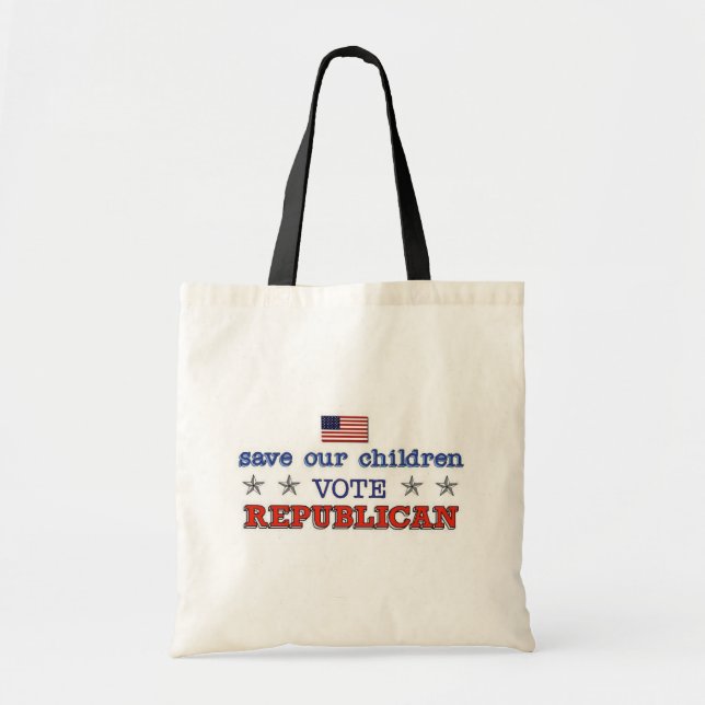 Save Children GOP Tote Bag (Front)