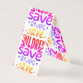 Save Children, Save Lives (Front)