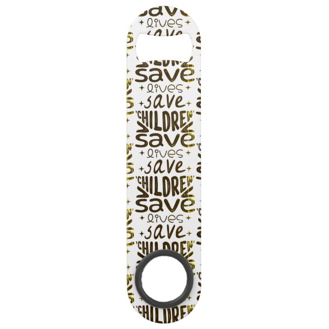 Save Children, Save Lives Bar Key (Front)