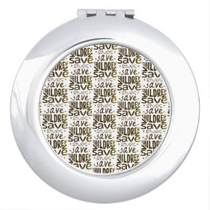 Save Children, Save Lives Compact Mirror