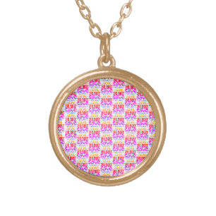 Save Children, Save Lives Gold Plated Necklace
