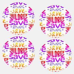 Save Children, Save Lives Labels