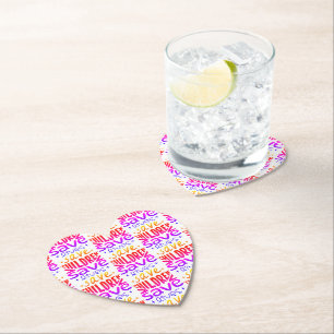 Save Children, Save Lives Paper Coaster