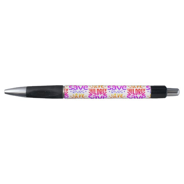 Save Children, Save Lives Pen (Front)