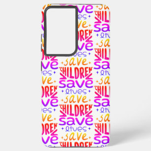 Save Children, Save Lives Samsung Galaxy S21 Ultra Case