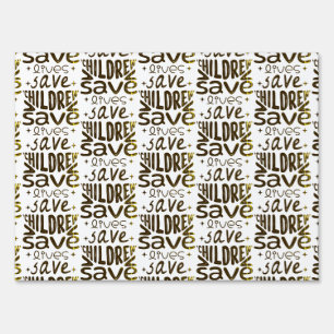 Save Children, Save Lives Sign