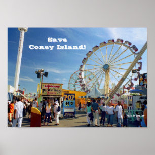 Save Coney Island! Poster