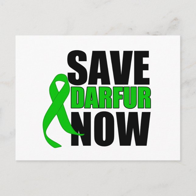 Save Darfur Now Postcard (Front)