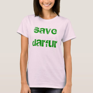 Save Darfur Tee. T-Shirt