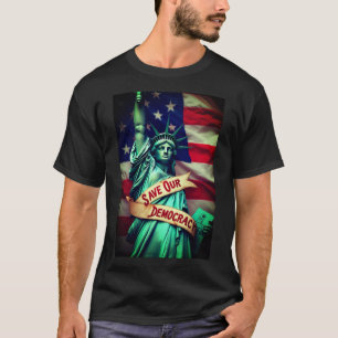 Save Democracy Impeach Trump T-Shirt