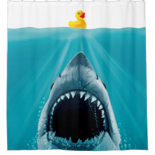 Save Ducky Shower Curtain