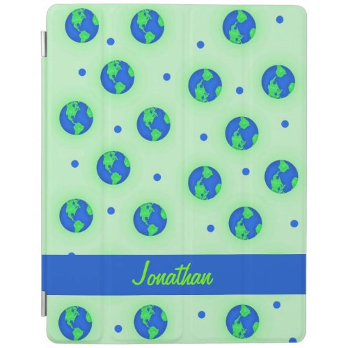 Save Earth Environment Name Personalized iPad Smart Cover