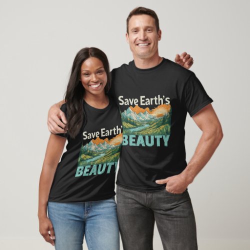 Save Earths Beauty T_Shirt