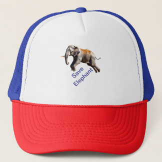Save Elephant  Trucker Hat