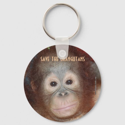 Save Endangered Wildlife Keychain