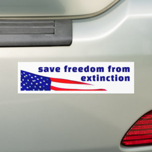 Save Freedom Bumper Sticker